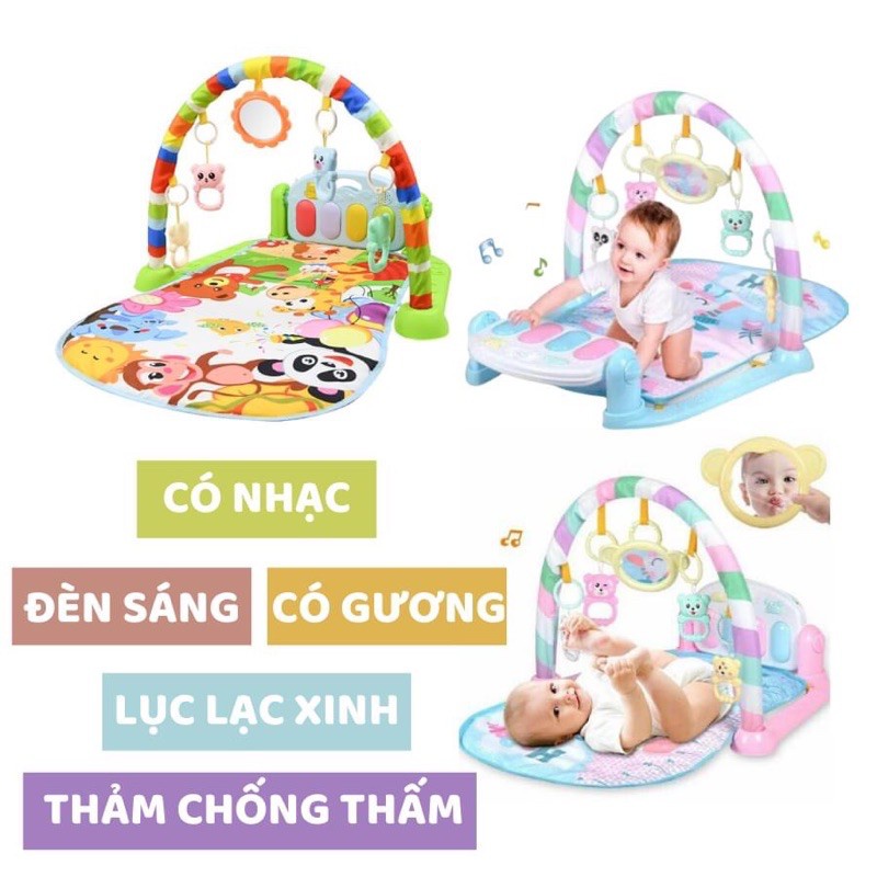 Thảm nhạc cho bé nằm chơi ( kèm ảnh thật)