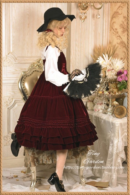 YAS0418-Váy jsk Tiny Garden