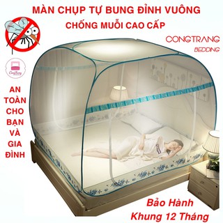 Màn chụp đỉnh Vuông cao cấp /1,6m X 2m/2m X 2,2m Hàng Cao Cấp - Bảo Hành 1 năm