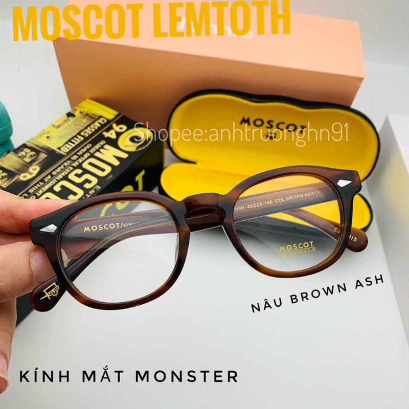 Kính MOSCOT LEMTOTH Size 49 Siêu Đẹp