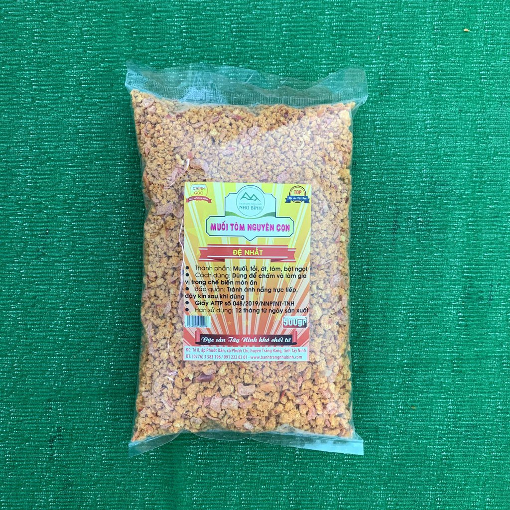 [SỈ TỪ 10KG] [500g] Muối tôm đệ nhất