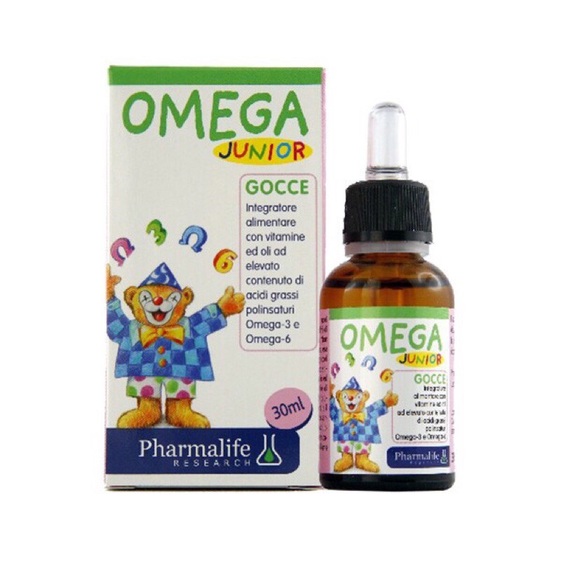 [CHÍNH HÃNG + QUÀ TẶNG] Fitobimbi Omega Junior - Phát triển trí não cho bé (Lọ nhỏ giọt 30ml)