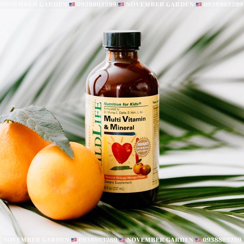 Siro tăng sức đề kháng cho bé ChildLife Multi Vitamin Mineral Mỹ 237ml