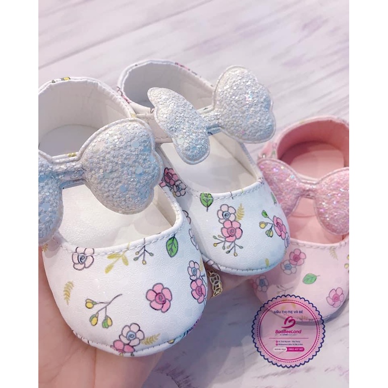 Giày tập đi đế siêu mềm cho bé .