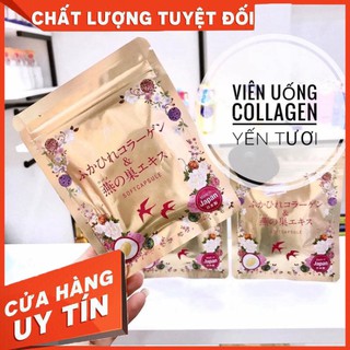 nội địa Nhật – Collagen Tươi chiết xuất tổ yến 30 Viên- Chống Lão Hóa Da và Tốt Cho Sức Khỏe.