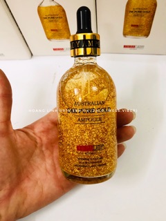 Serum dưỡng trắng da vàng 24K Úc 100ml