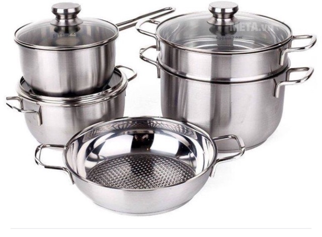 Bộ nồi Fivestar inox đáy từ cao cấp