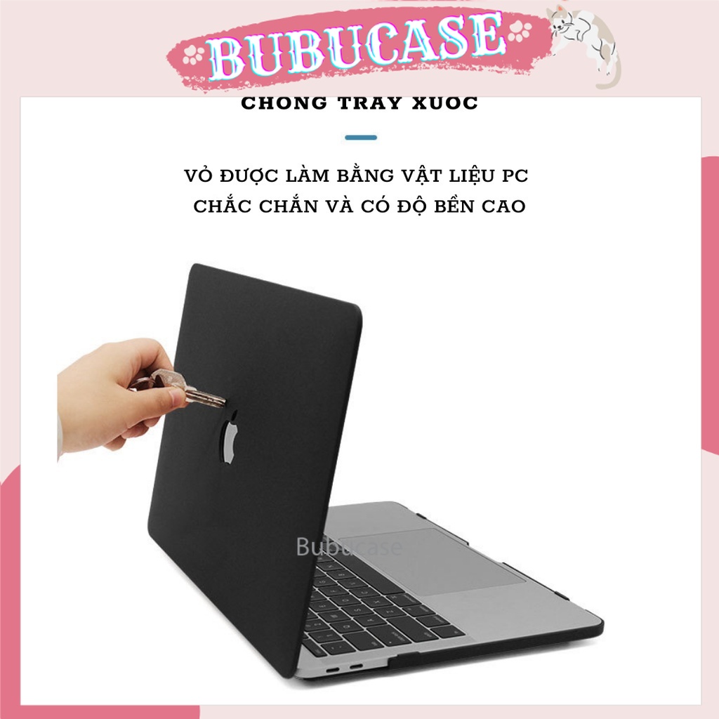 Case Macbook Nhựa Dẻo - Combo 2in1 + Phủ Phím Cùng Màu - Mac Air 11.6 / 12 Retina / Pro 13 Retina/Pro 15 Retina - Link 2