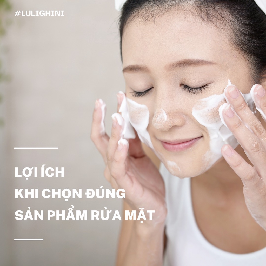 Herbal Cleanser Lulighini - Xà bông rửa mặt