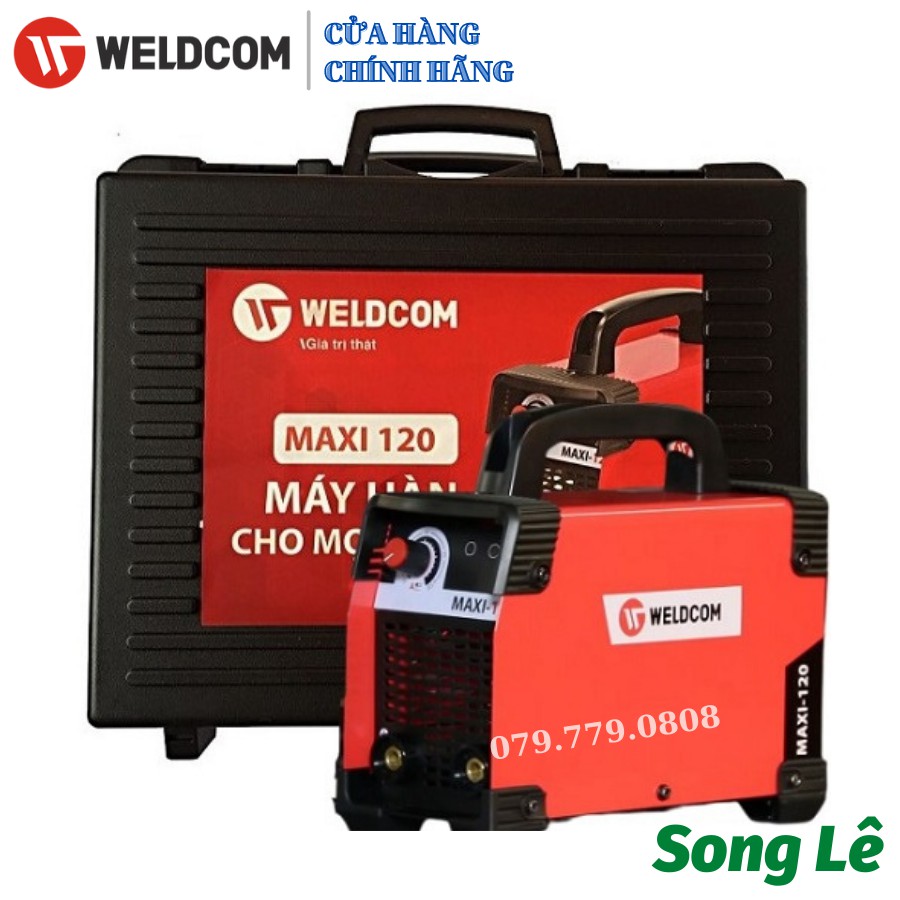 Máy Hàn Điện Tử Weldcom MAXI 120 - Có Hộp Nhựa