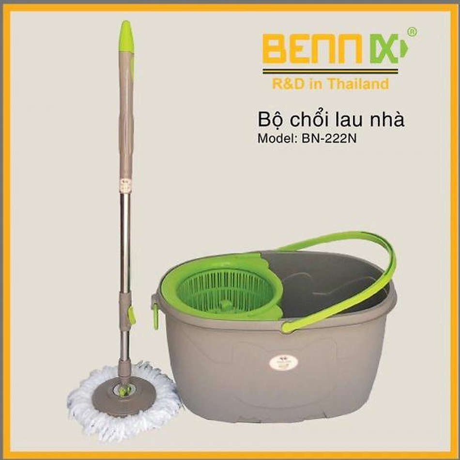 Cây lau nhà tự vắt 360 Bennix: BN-222 Hàng chính hãng