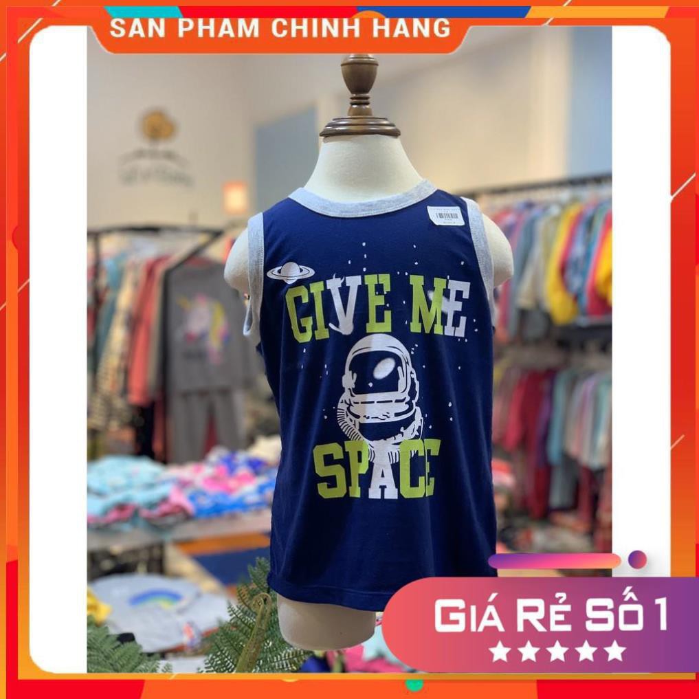 [GIÁ RẺ SỐ 1] Áo sát nách bạn trai PLACE size đại  4-14T (16-42kg). Chất cotton vải dư mềm mịn, thoáng mát, thấm mồ hôi