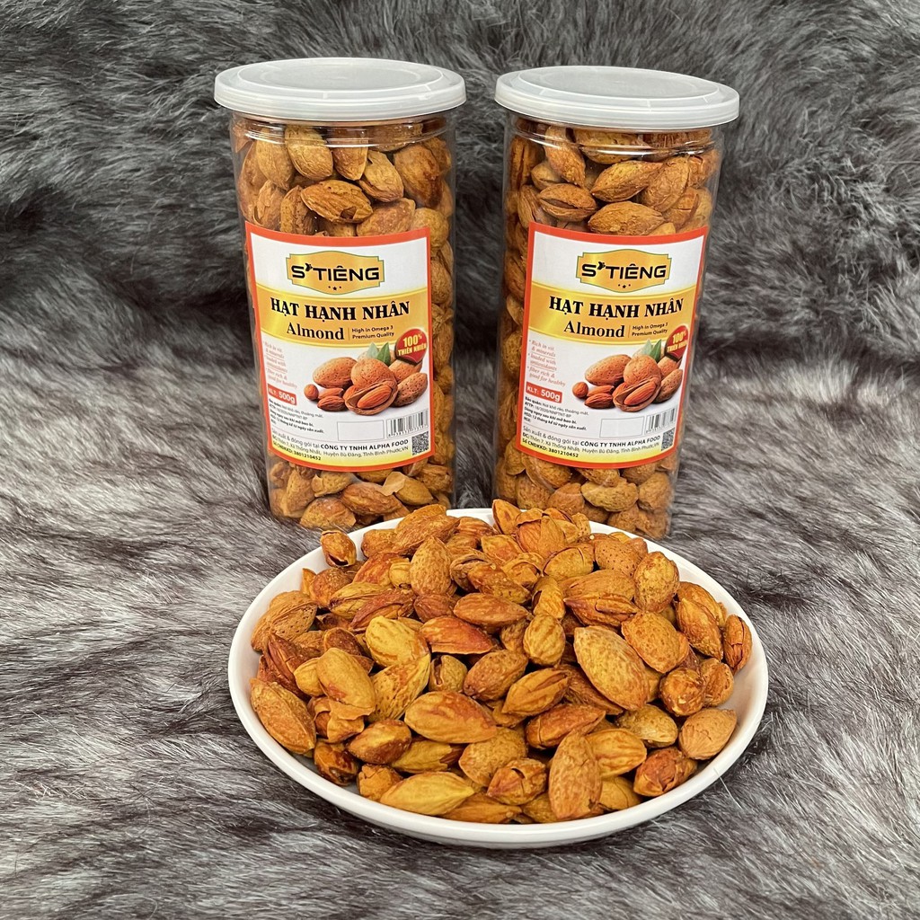 [Mã 156FMCGSALE hoàn 8% đơn 500K] 500Gr Hạnh Nhân Mỹ Rang Bơ Vỏ Mỏng | BigBuy360 - bigbuy360.vn