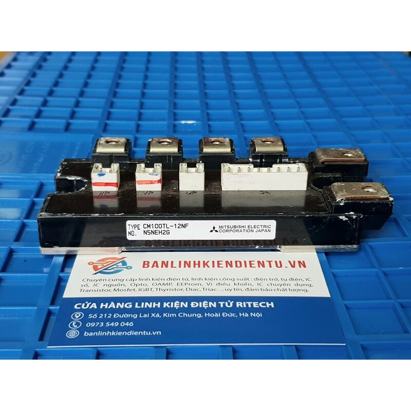 CM100TL-12NF Module IGBT Mitsubishi 100A 600V (Tháo máy)