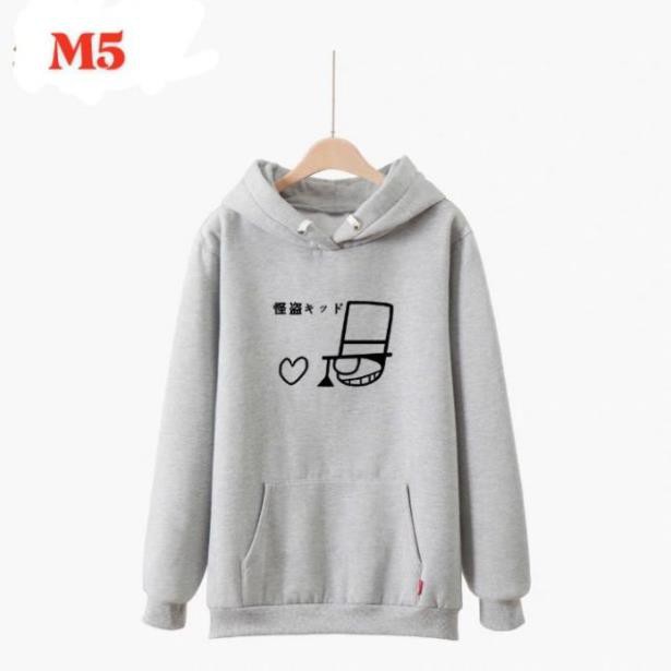 RẺ VÔ ĐỊCH- Áo Hoodie Dài Tay Thám Tử Lừng Danh Conan ( IN THEO YÊU CẦU)