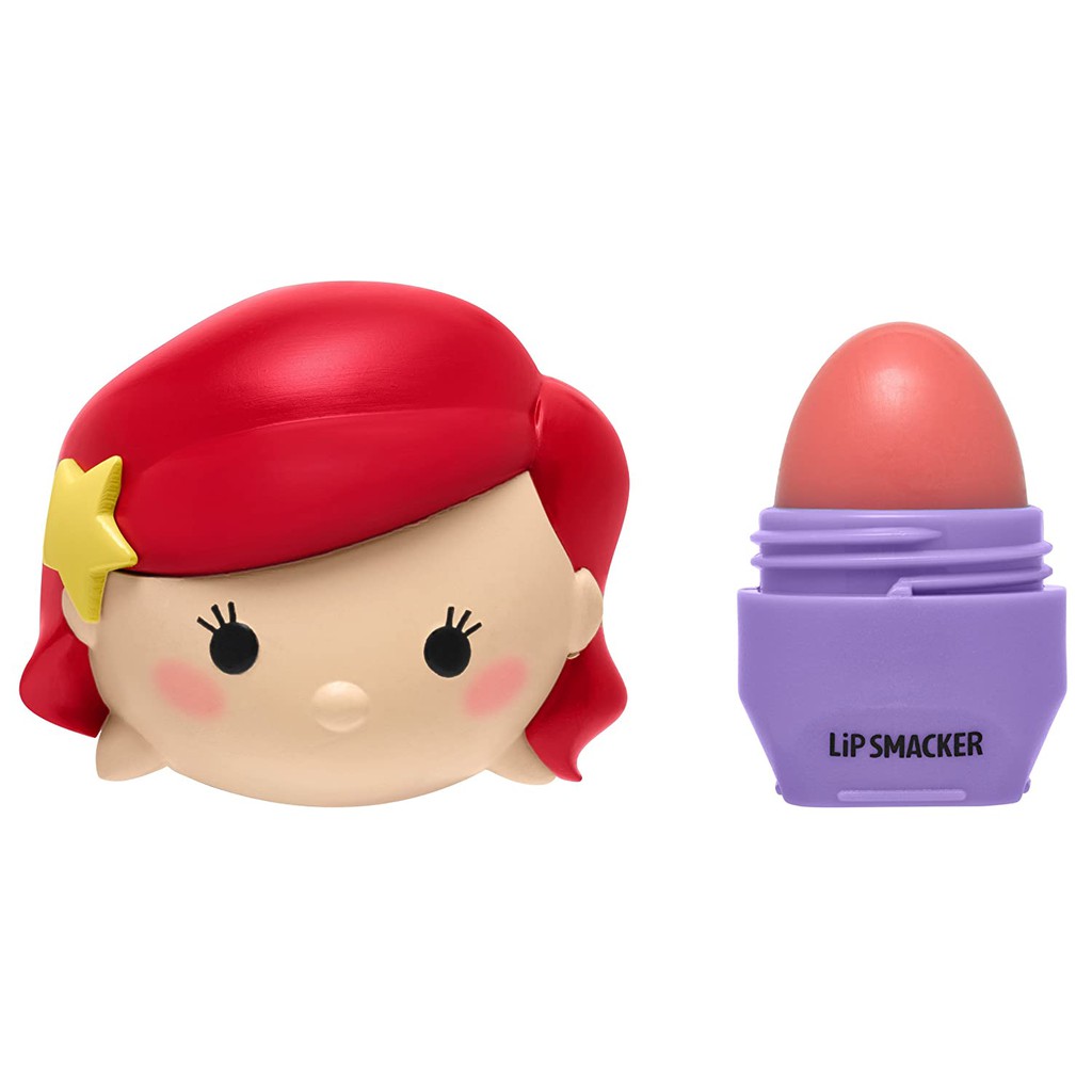 Son dưỡng ẩm hương nho Lip Smacker Disney Tsum Tsum Lip Balm Ariel Mermazing Grapefruit Flavor 7,4g (Mỹ)