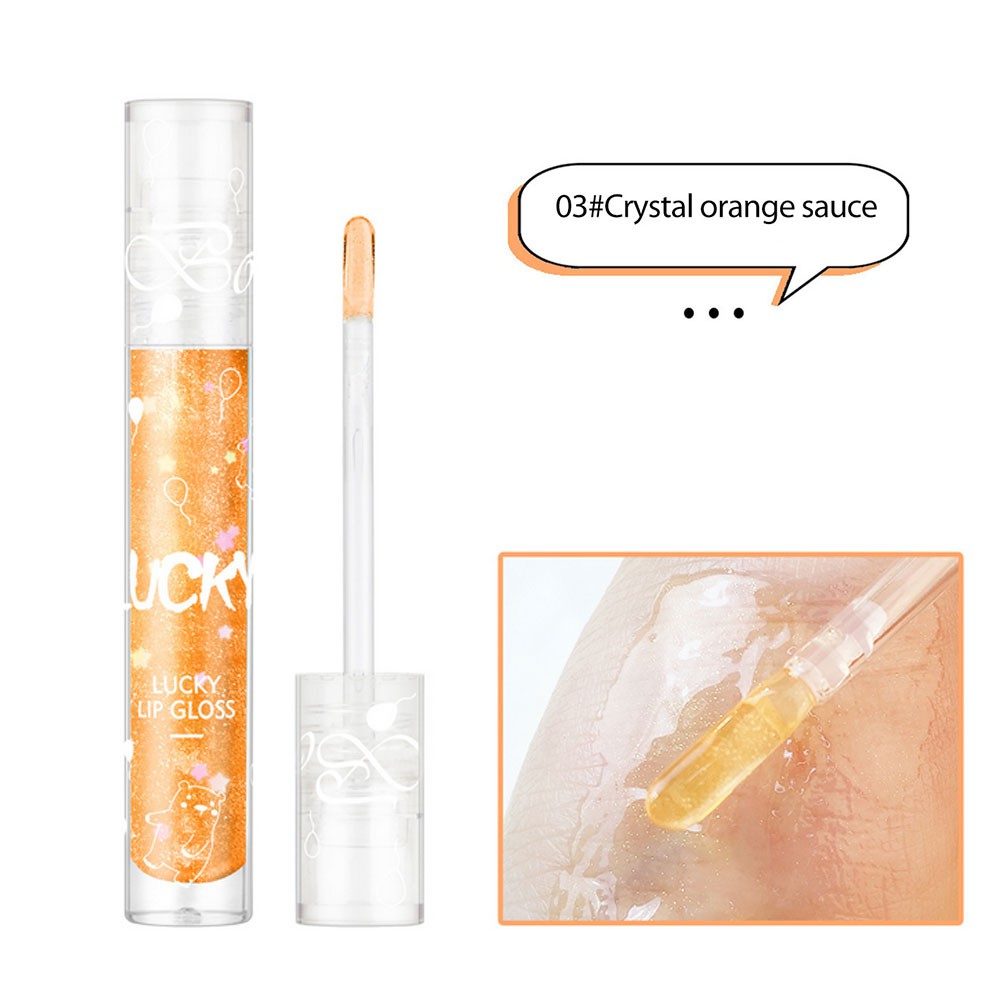 (Hàng Mới Về) Son Bóng Dưỡng Ẩm Chống Dính Thiết Kế Vỏ Đính Đá Lấp Lánh Sành Điệu | BigBuy360 - bigbuy360.vn