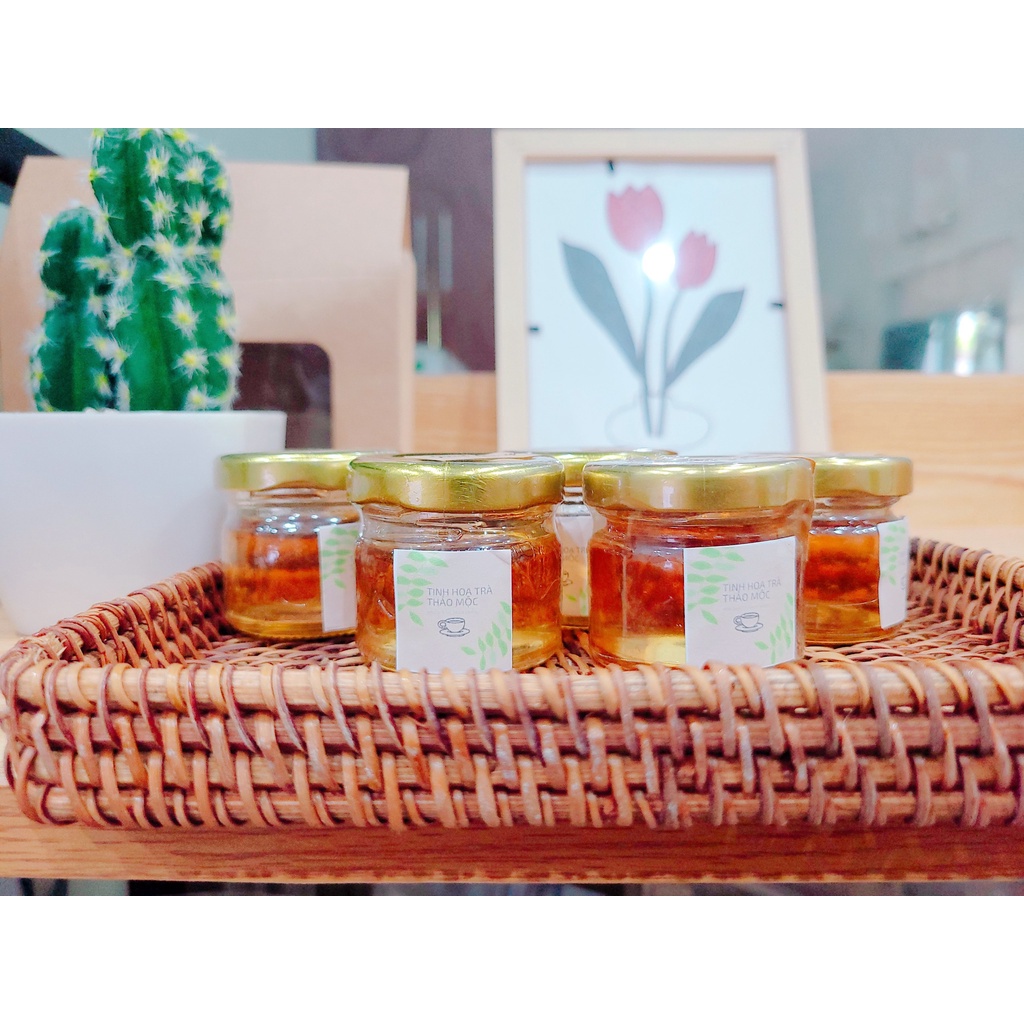 1 lọ Mật ong thiên nhiên 28g dùng ăn kiêng pha trà_ trathaomocsi