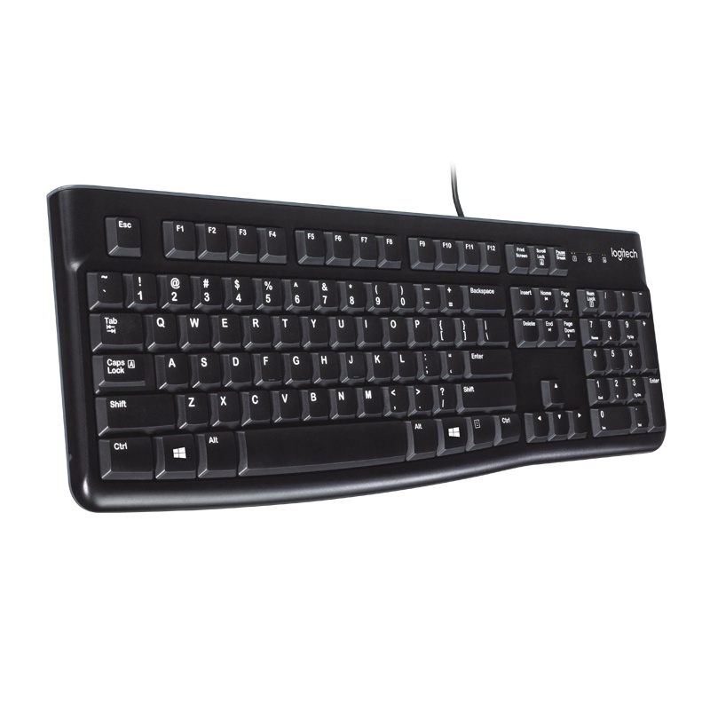 Bộ bàn phím Logitech K120 + chuột Logitech B100- Hàng Chính Hãng