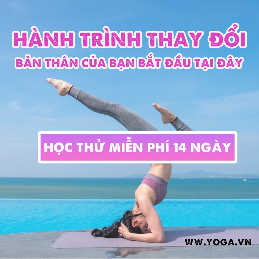 14 ngày học thử YOGA miễn phí tại website Yoga - Unica
