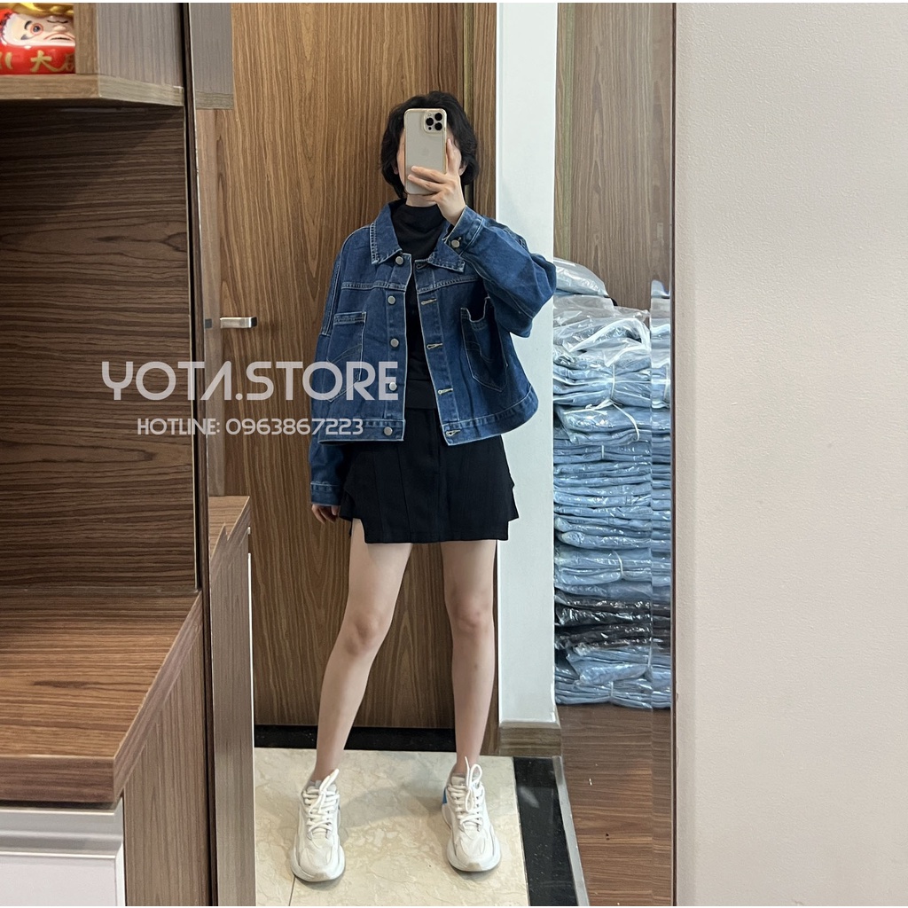 Áo khoác jeans ngắn - KB34