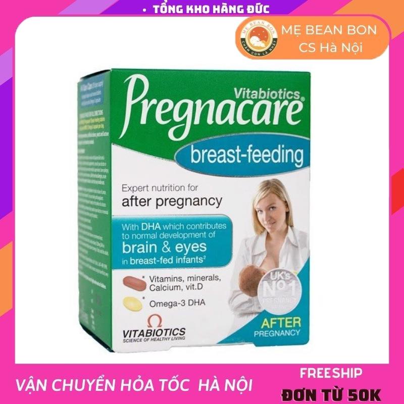 Vitamin tổng hợp cho phụ nữ mẹ sau sinh cho con bú Pregnacare Breastfeeding Anh 84 viên giúp lợi sữa tốt cho mẹ và bé