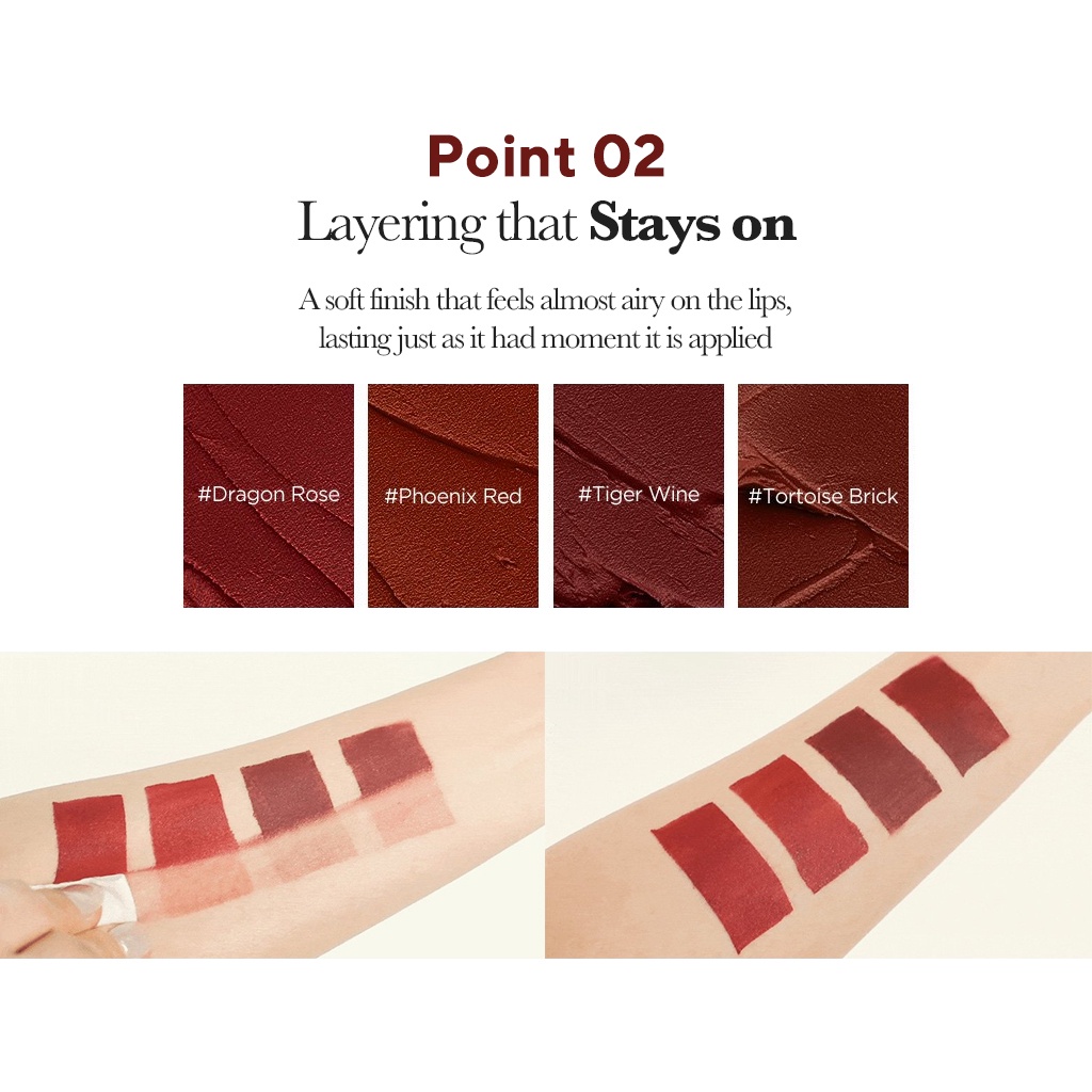 [Hàng mới về] Son Kem Mịn Như Nhung Heritage 4 Màu Thời Trang | BigBuy360 - bigbuy360.vn