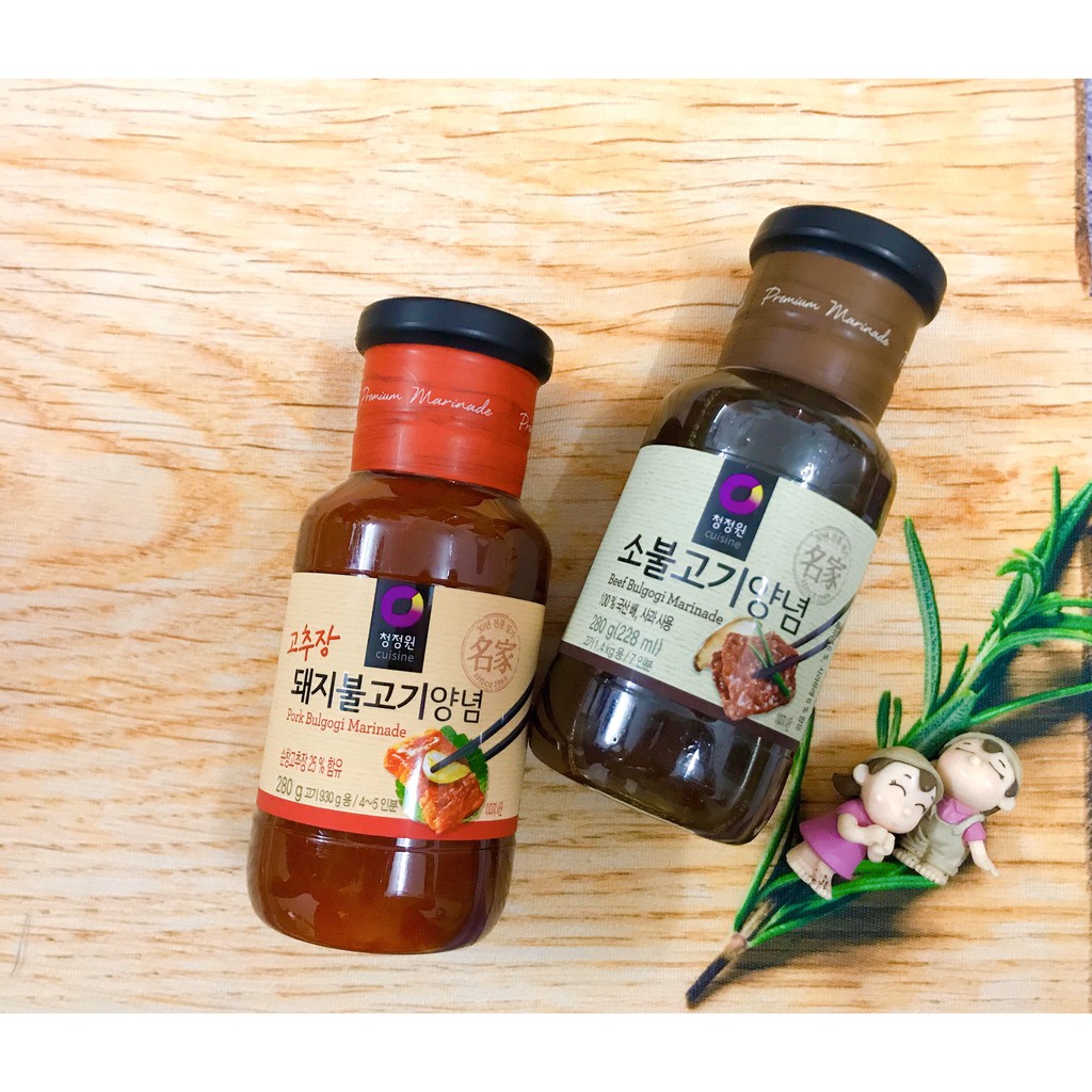 SỐT ƯỚP THỊT HÀN QUỐC DAESANG 280GR