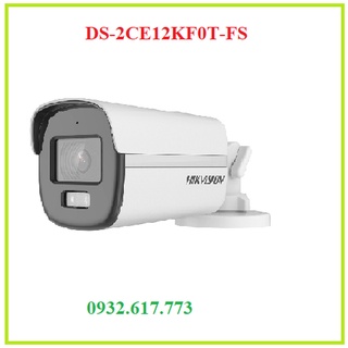 Camera hd-tvi 4 in 1 colorvu hikvision ds-2ce12kf0t-fs