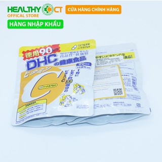 Viên Uống Vitamin C DHC Hard Capsule Túi 90 Ngày (Nhập Khẩu)