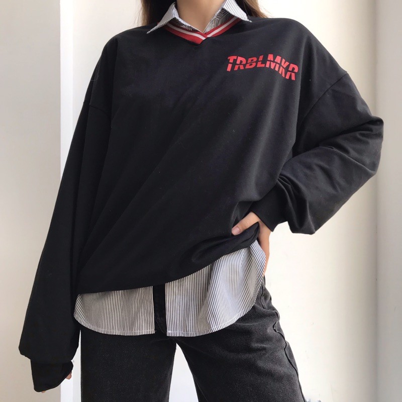 Áo dài tay TRBLMRK ở CHUBBIE