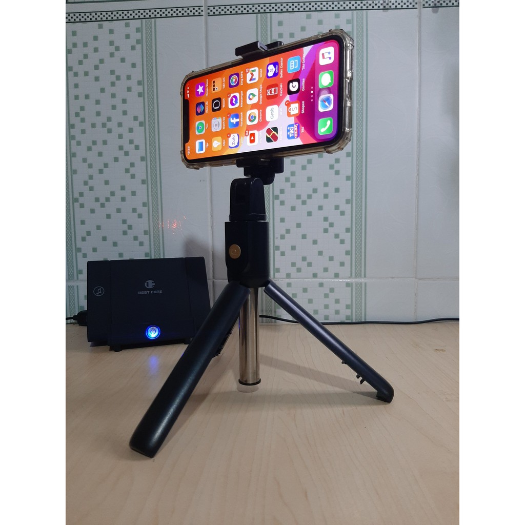 [ẢNH THẬT TỰ CHỤP] Gậy Tự Sướng/ Cây Chụp Hình Selfie/ Kèm Remote Chụp Hình Từ Xa Siêu Chắc Chắn_Giao Màu Ngẫu Nhiên