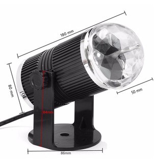 Đèn Led Karaoke, Vũ Trường Xoay Cảm Ứng Âm Thanh Hình Trụ Kiểu Sân Khấu Cực Đẹp