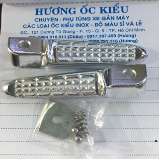 Gát chân xếp sau gắn các loại xe máy