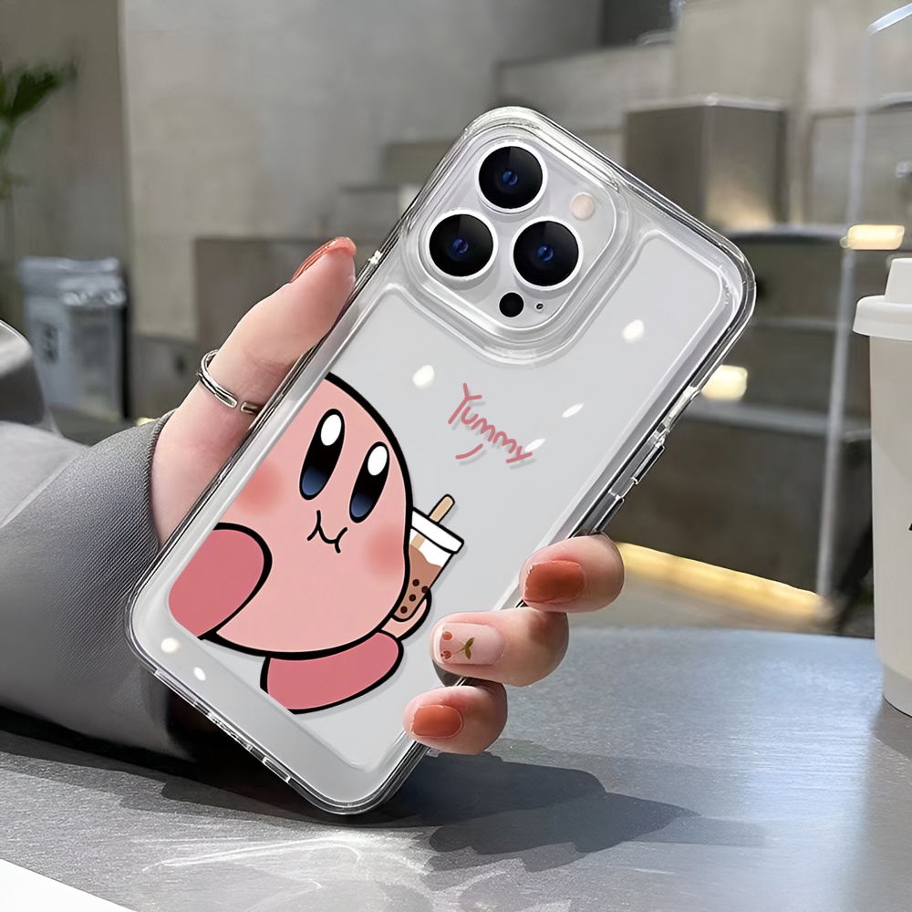 Ốp Điện Thoại Trong Suốt Hình Trà Sữa Cho iphone 14ProMax 14Plus 13 11 12 7Plus X XR XS Max