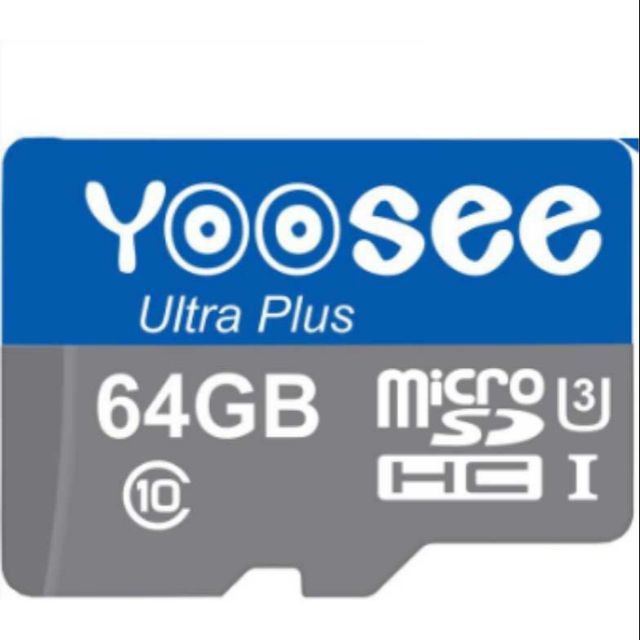 [GIẢM SỐC] THẺ NHỚ YOOSEE ULTRA PLUS 64GB MICRO SD CLASS 10 TƯƠNG THÍCH MỌI THIẾT BỊ | BigBuy360 - bigbuy360.vn