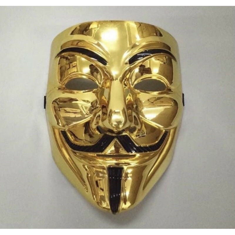 Mặt Nạ Hacker Trắng Có Đèn
