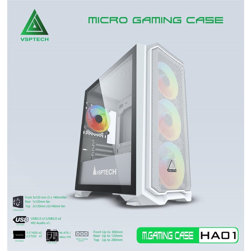 Case Gaming VSP HA01 Mini Tower