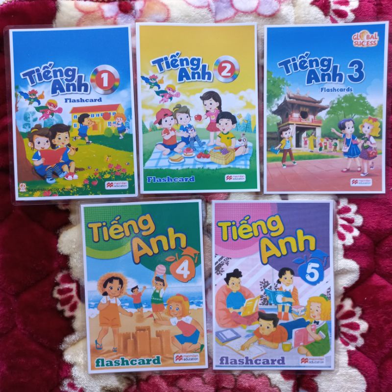 Flashcard tiếng anh GLOBAL SUCCESS lớp 1-2-3-4-5 Bgd