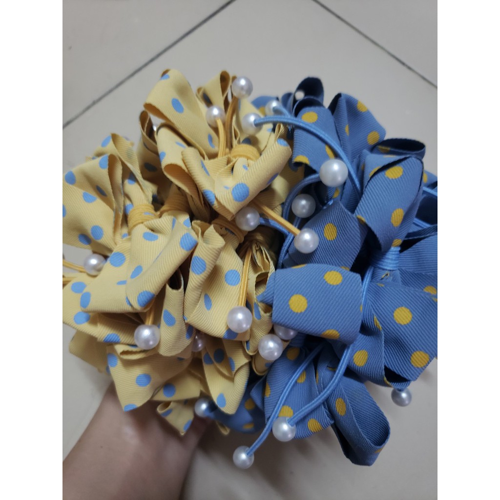 Dây cột tóc nơ dễ thương