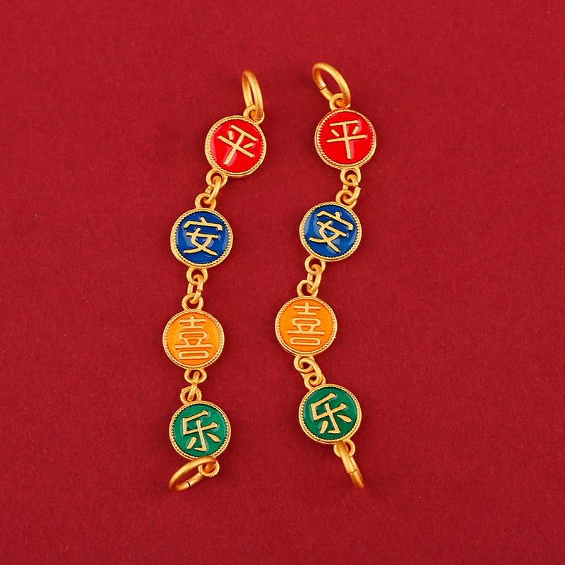 Phụ Kiện Treo Trang Trí Vòng Tay / Dây Chuyền Kiểu Việt Nam Cổ Điển Dễ Thương DIY