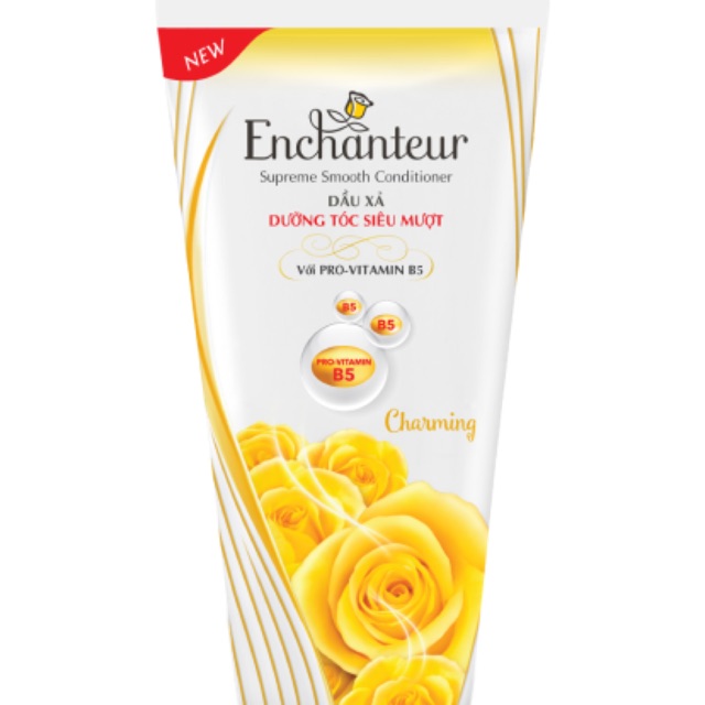 Dầu xả dưỡng tóc siêu mượt Enchanteur Charming 170g