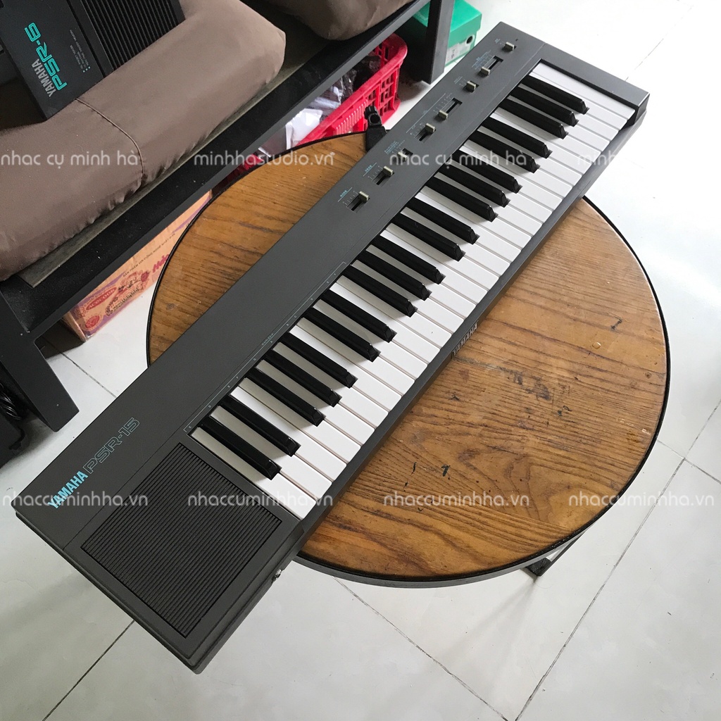 Đàn Piano Vintage Yamaha PSR-15 nội địa Nhật cao cấp, 49 phím, đàn sưu tầm, học tập âm nhạc