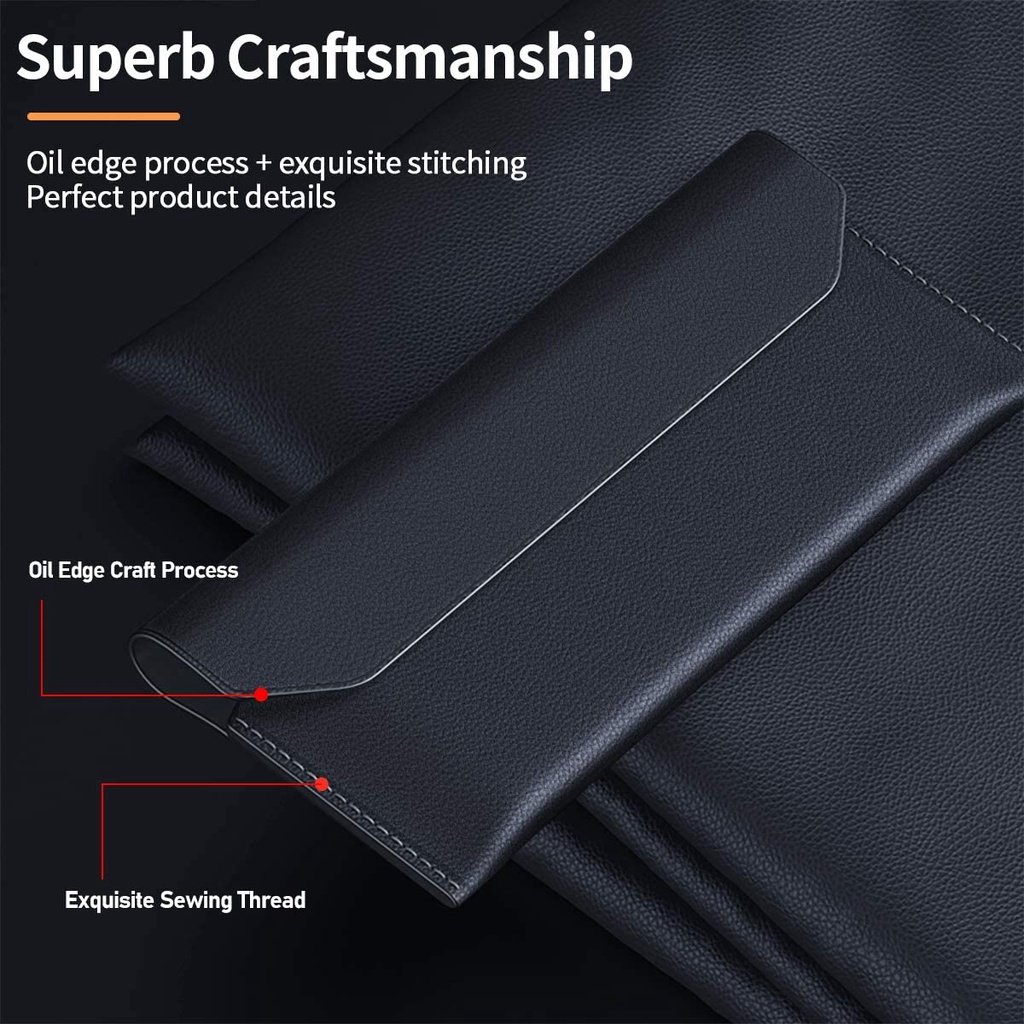 Bao Da Bò Điện Thoại Nắp Gập Dạng Ví Cho Samsung Galaxy Z Fold 4 Fold 3 2 5G