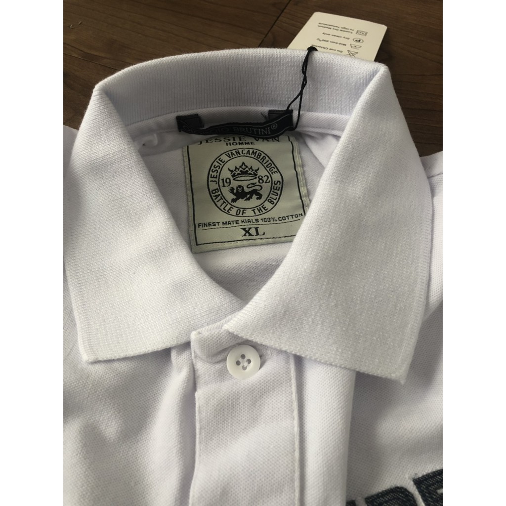 ÁO THUN NGẮN TAY NAM CỔ BẺ THÊU CHỮ THỜI TRANG [ảnh thật] - STD072 | BigBuy360 - bigbuy360.vn