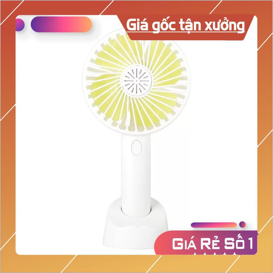 Quạt tích điện mini ⚡️BẢO HÀNH ⚡️ Quạt tích điện phun sương cầm tay có thể sử dụng đến 5 tiếng hot 2020
