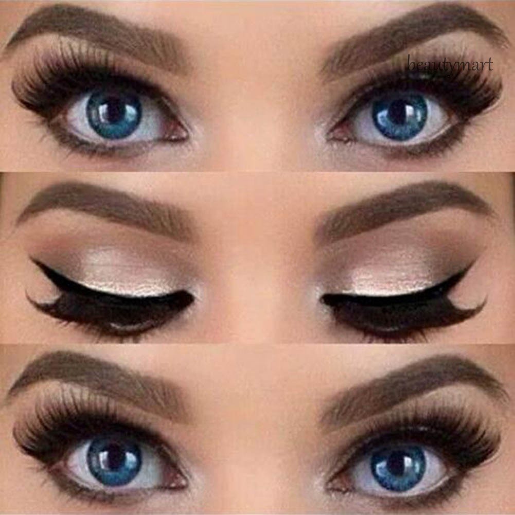 [Hàng mới về] Set 2/10 khuôn thẻ kẻ mắt mẫu cánh chim chuyên dụng