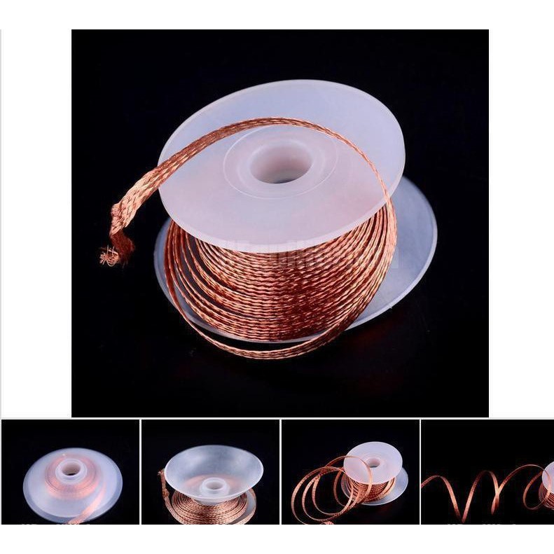 Bấc hút chì hàn 1.5M Dày 2,5mm