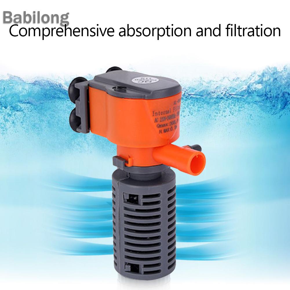 Máy bơm lọc không khí mini 3W 5W 3 trong 1 cho bể cá