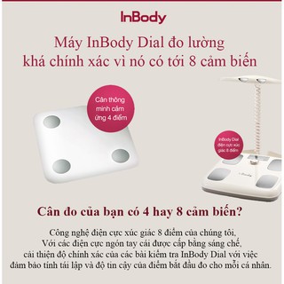 Máy Phân Tích Thành Phần Cơ Thể InBody Dial